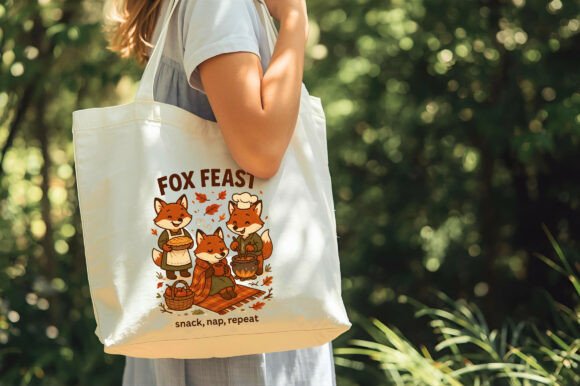 Download Fox Feast Cozy Autumn PNG - Cozy Collection