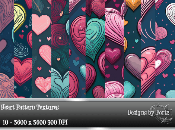 Download Heart Pattern Textures - Premium Resources