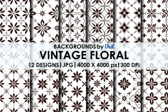 Download Vintage Floral Seamless Pattern - Vintage floral seamless pattern Collection