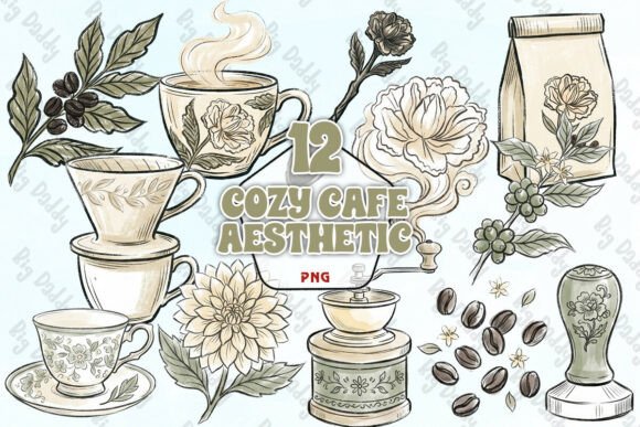 Download Cozy Cafe Aesthetic PNG - Cozy Collection