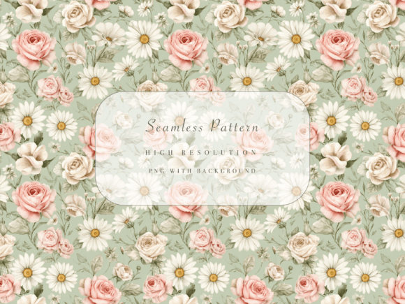 Download Vintage Floral Seamless Pattern - Vintage floral seamless pattern Collection